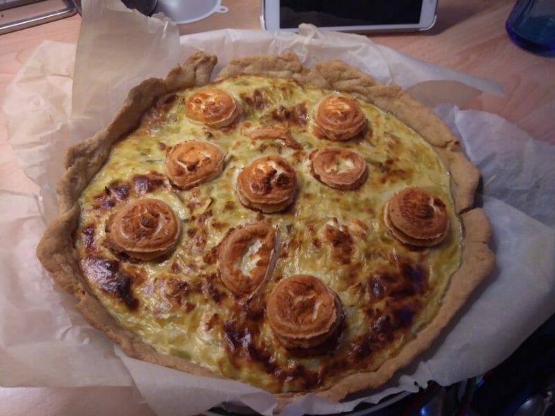 Cliquez pour zoomer ! Tarte aux poireaux Thermomix par Emmalac