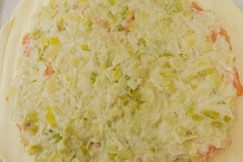 Cliquez pour zoomer ! Feuilleté saumon et poireaux Thermomix par poupa0507
