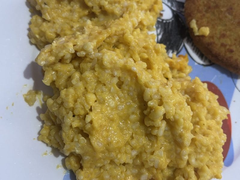 Cliquez pour zoomer ! Risotto butternut et chèvre frais Thermomix par atty_1