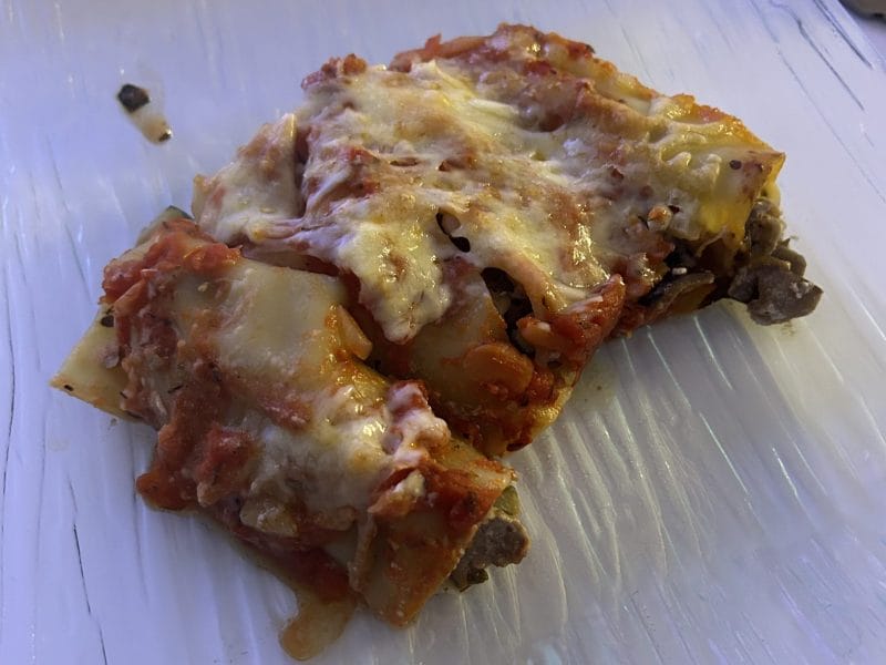 Cliquez pour zoomer ! Cannellonis farcis aux aubergines et courgettes Thermomix par atty_1