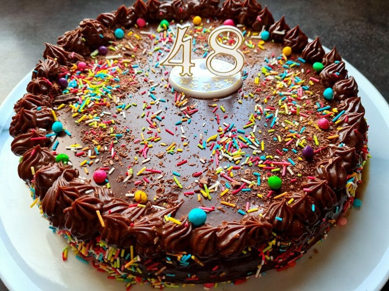 Ganache au chocolat noir au Thermomix Cookomix