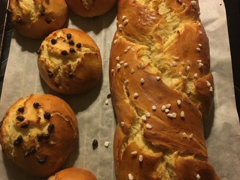 Cliquez pour zoomer ! Brioche tressée à la mie filante Thermomix par marlene_101