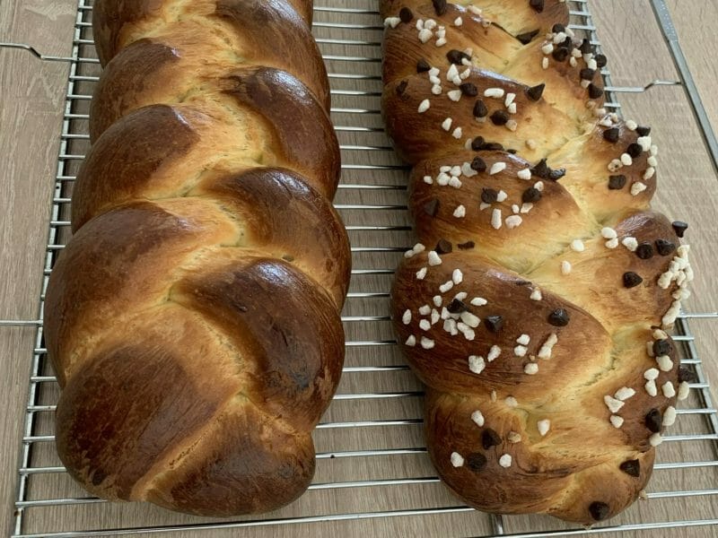Cliquez pour zoomer ! Brioche tressée à la mie filante Thermomix par adeline_265