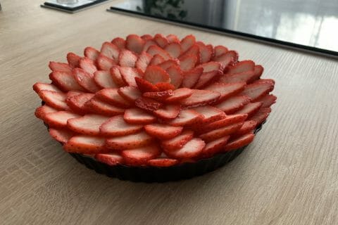 Cliquez pour zoomer ! Tarte aux fraises sans cuisson Thermomix par adeline_265