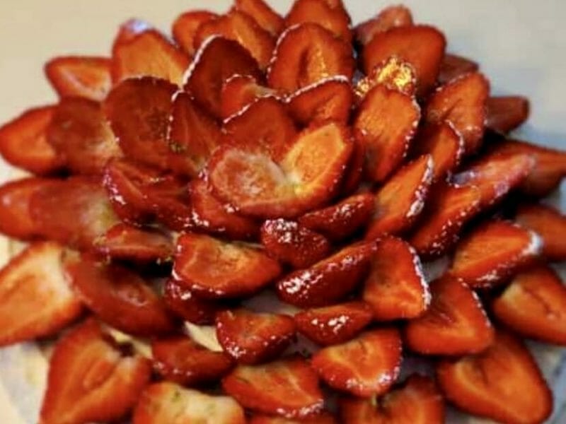 Cliquez pour zoomer ! Tarte aux fraises sans cuisson Thermomix par emilie_775