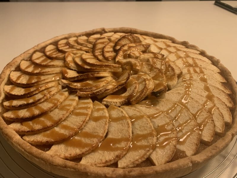 Cliquez pour zoomer ! Tarte pom’pote et caramel beurre salé Thermomix par emilie_775