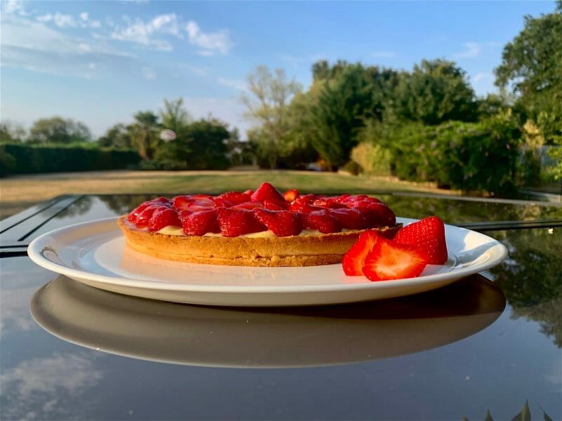 Cliquez pour zoomer ! Tarte aux fraises Thermomix par piratow
