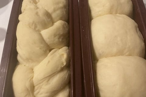 Cliquez pour zoomer ! Brioche tressée à la mie filante Thermomix par elorac27