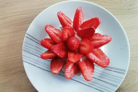 Cliquez pour zoomer ! Tarte aux fraises sans cuisson Thermomix par @beatrice50