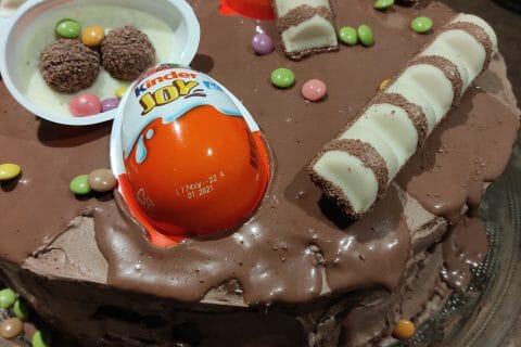 Cliquez pour zoomer ! Layer cake Kinder Bueno Thermomix par hellpixie