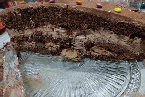 Cliquez pour zoomer ! Layer cake Kinder Bueno Thermomix par hellpixie