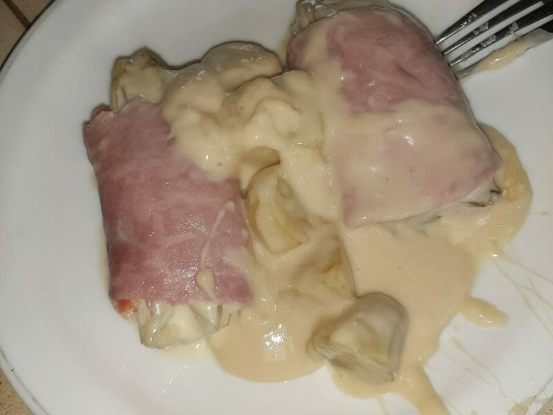 Cliquez pour zoomer ! Roulés gratinés de jambon aux légumes Thermomix par annie_85