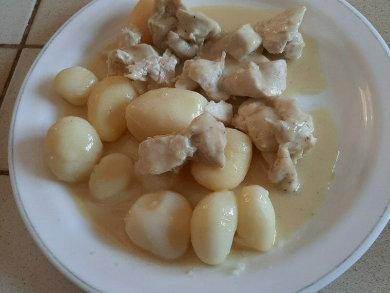 Cliquez pour zoomer ! Blancs de poulet sauce moutarde et curry Thermomix par annie_85