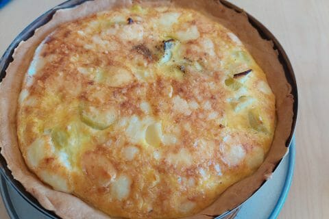Cliquez pour zoomer ! Gâteau poireaux, lardons et fromage Thermomix par Josiane François