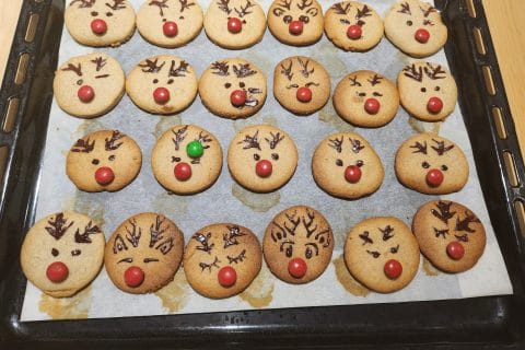 Cliquez pour zoomer ! Sablés rennes de Noël Thermomix par Josiane François