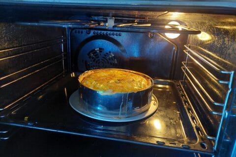 Cliquez pour zoomer ! Gâteau poireaux, lardons et fromage Thermomix par Josiane François