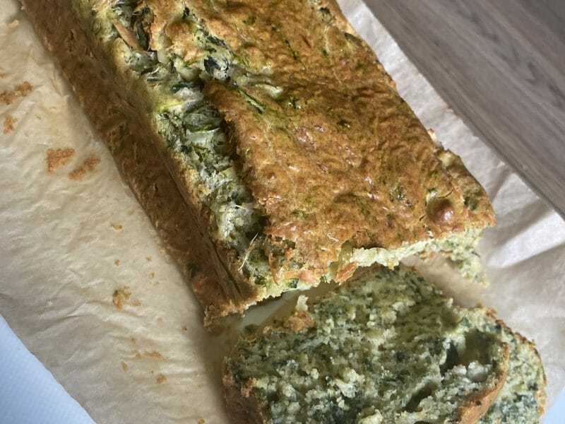 Cliquez pour zoomer ! Cake aux épinards, mozzarella et pesto Thermomix par bochra_3