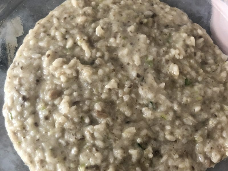 Cliquez pour zoomer ! Risotto champignons et courgettes Thermomix par elo_136