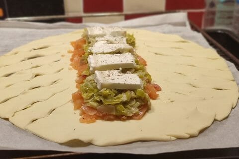 Cliquez pour zoomer ! Feuilleté saumon et poireaux Thermomix par dossette