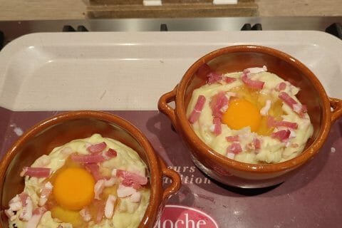 Cliquez pour zoomer ! Oeufs cocotte en parmentier Thermomix par dossette