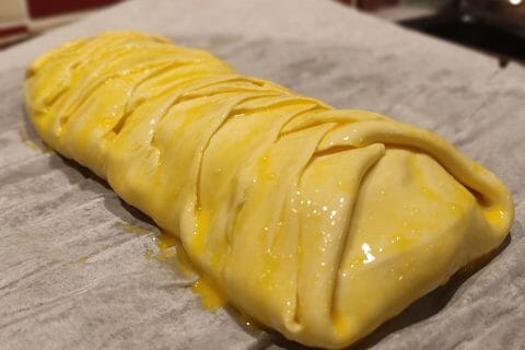 Cliquez pour zoomer ! Feuilleté saumon et poireaux Thermomix par dossette