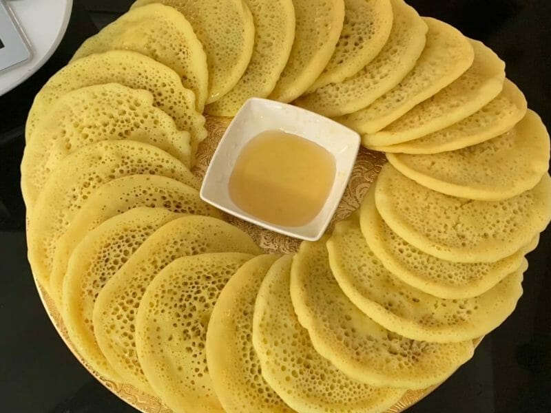 Cliquez pour zoomer ! Baghrir – Crêpes mille trous Thermomix par nissmomix