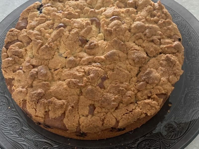 Cliquez pour zoomer ! Crumb cake framboises Thermomix par saroly