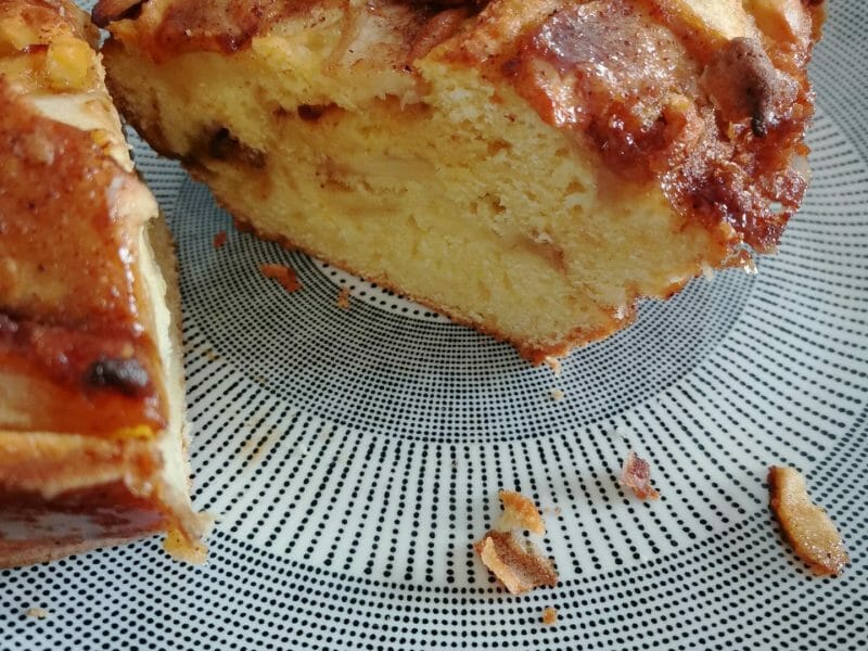 Cliquez pour zoomer ! Cake aux pommes à l’ancienne Thermomix par audrey2684