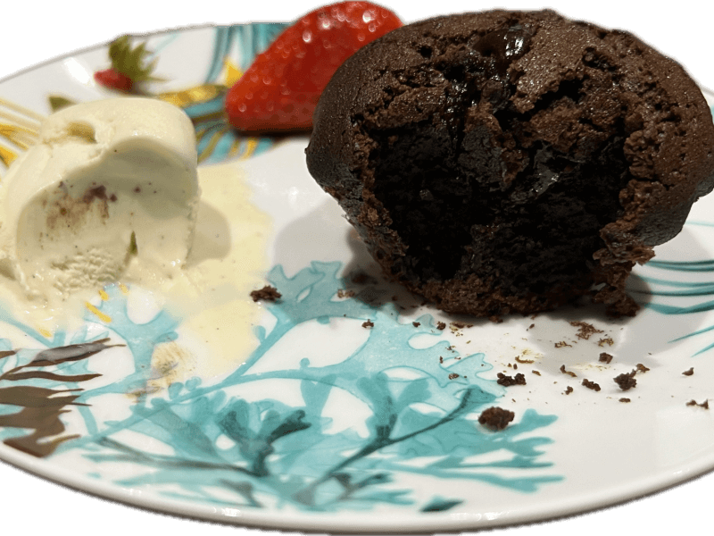 Cliquez pour zoomer ! Fondant au chocolat Thermomix par chloe_298