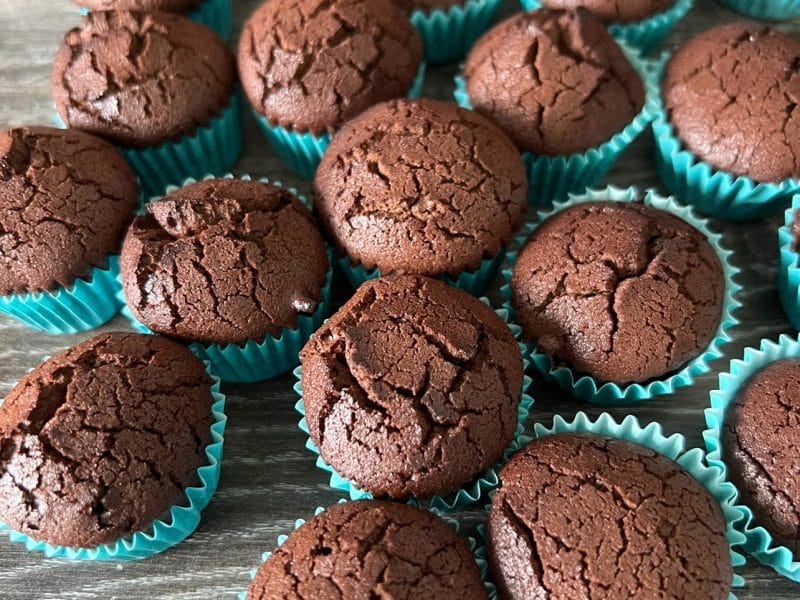 Cliquez pour zoomer ! Mini muffins au chocolat Thermomix par chloe_298