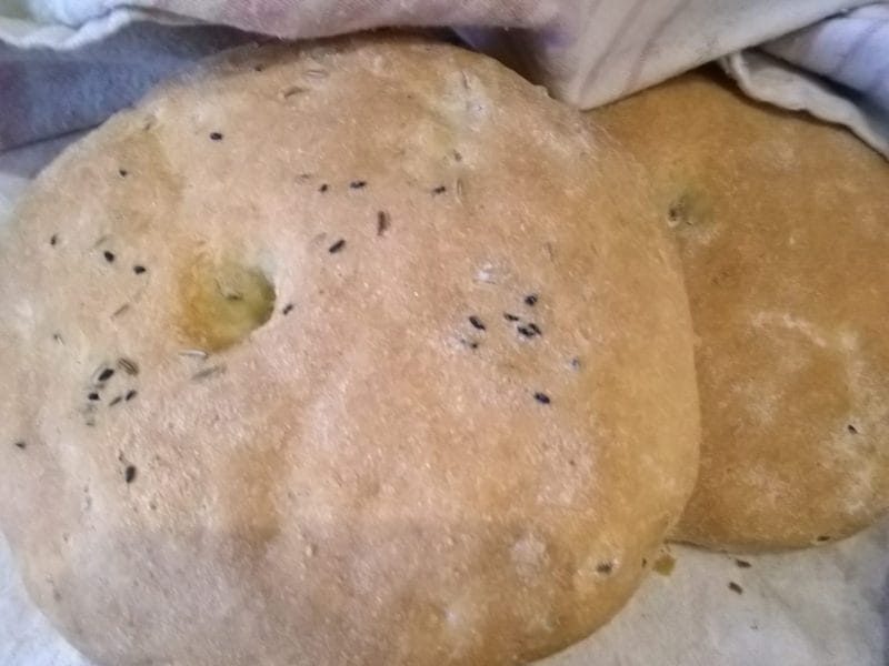 Cliquez pour zoomer ! Khobz – Pain à la marocaine Thermomix par Faridadoumi