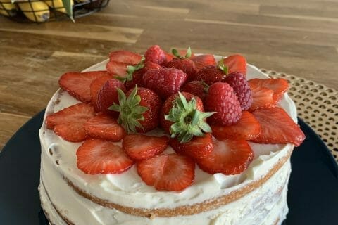 Cliquez pour zoomer ! Shortcake aux fraises Thermomix par sab_926