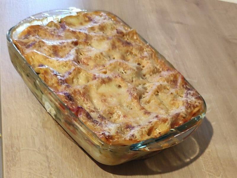 Cliquez pour zoomer ! Lasagnes épinards et chèvre Thermomix par dede