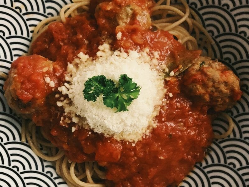 Cliquez pour zoomer ! Boulettes de viandes à la sauce tomate Thermomix par johanna_v_