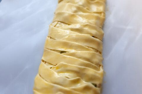 Cliquez pour zoomer ! Feuilleté saumon et poireaux Thermomix par mamoune4