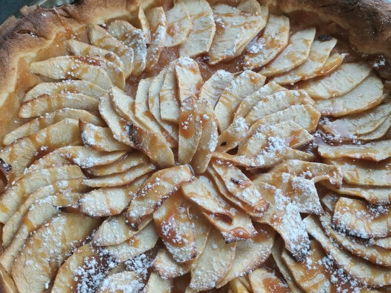 Cliquez pour zoomer ! Tarte pom’pote et caramel beurre salé Thermomix par lilie_24