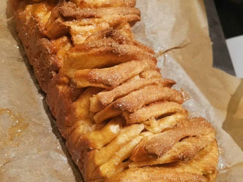 Cliquez pour zoomer ! Brioche à effeuiller à la cannelle Thermomix par lilie_24