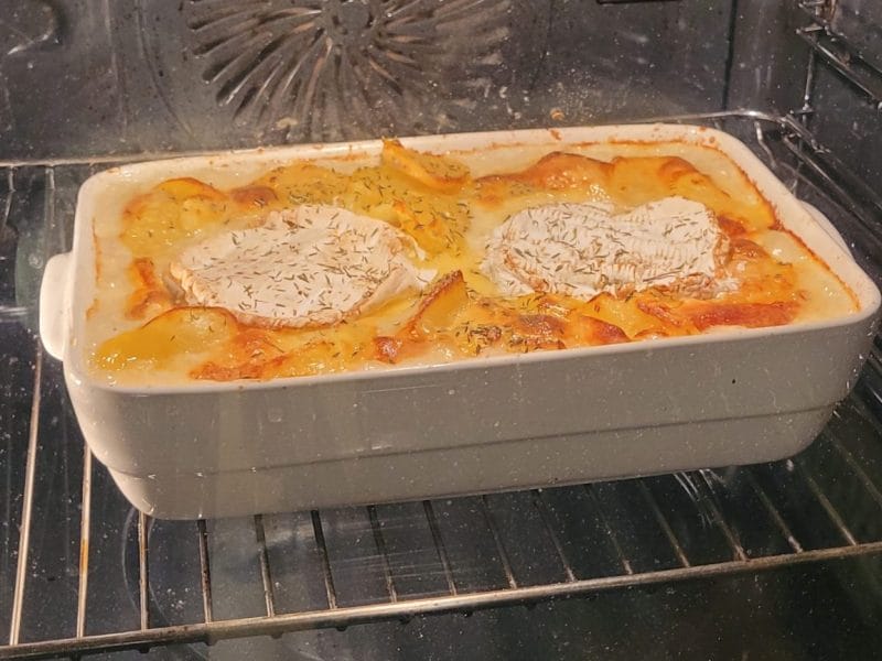 Cliquez pour zoomer ! Gratin de pommes de terre à la normande Thermomix par tinacat