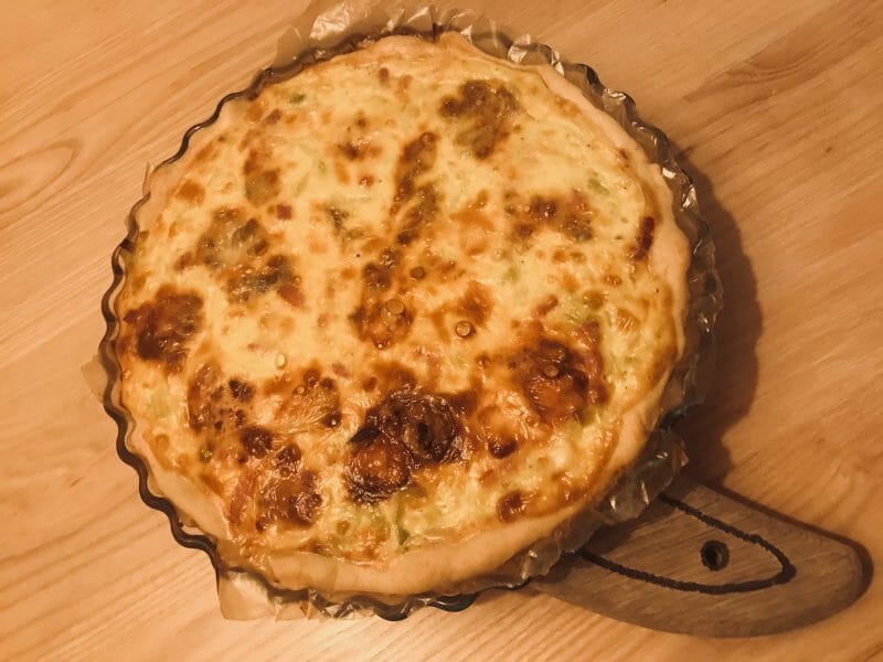 Cliquez pour zoomer ! Flamiche aux poireaux et gorgonzola Thermomix par hugocuisto
