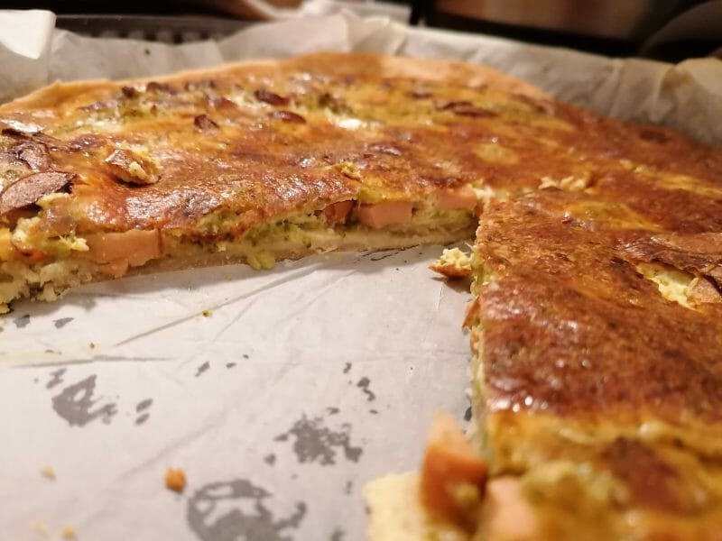 Cliquez pour zoomer ! Quiche au brocoli et jambon Thermomix par ameliebultel