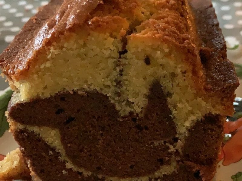 Cliquez pour zoomer ! Marbré au chocolat Thermomix par lacathaucoin