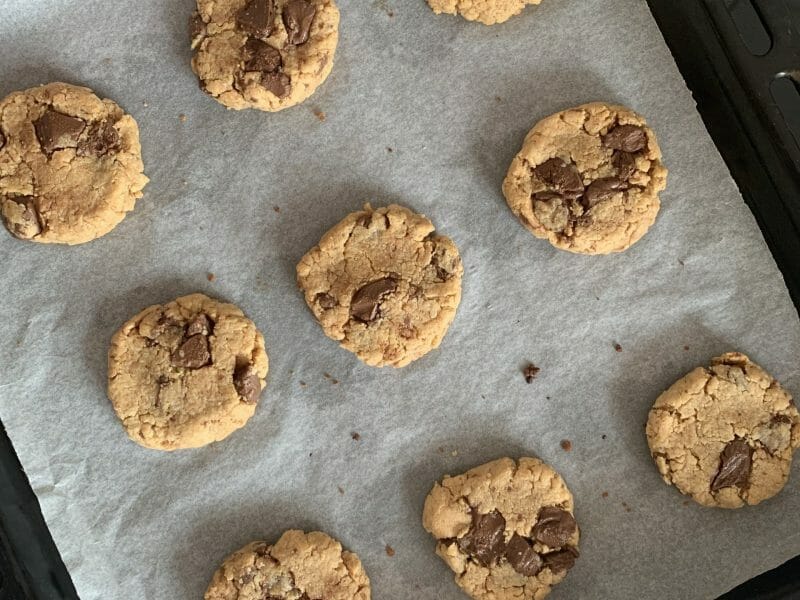 Cliquez pour zoomer ! Cookies beurre de cacahuète et pépites de chocolat Thermomix par ceciliaaaaa