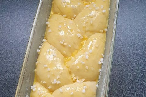 Cliquez pour zoomer ! Brioche tressée à la mie filante Thermomix par cissouna