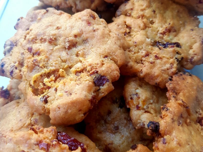 Cliquez pour zoomer ! Cookies au chorizo Thermomix par Nanou49000