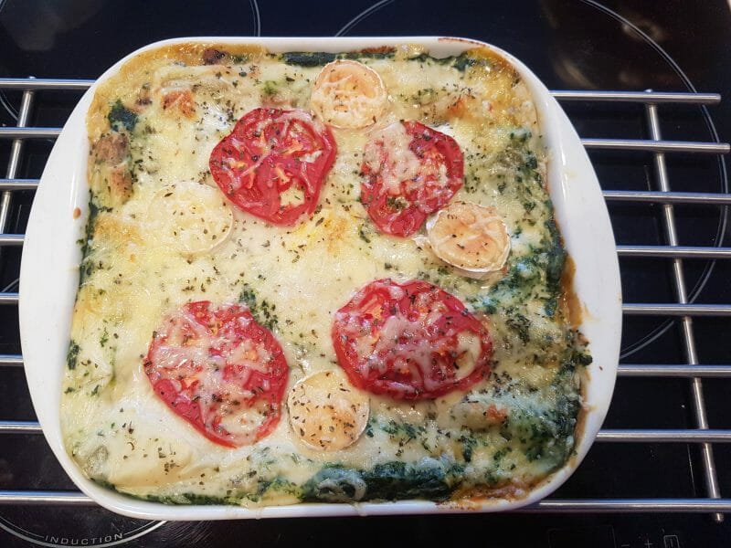 Cliquez pour zoomer ! Lasagnes épinards et chèvre Thermomix par Nanou49000