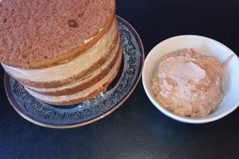 Cliquez pour zoomer ! Layer cake Kinder Bueno Thermomix par farahyouns