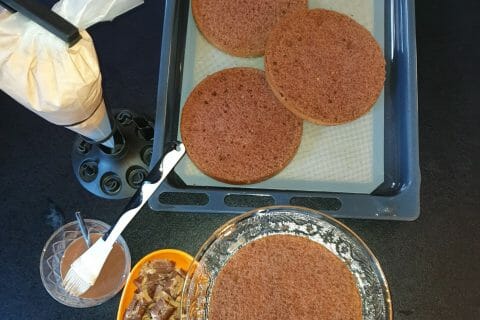 Cliquez pour zoomer ! Layer cake Kinder Bueno Thermomix par farahyouns