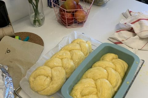Cliquez pour zoomer ! Brioche tressée à la mie filante Thermomix par jeannemrcr