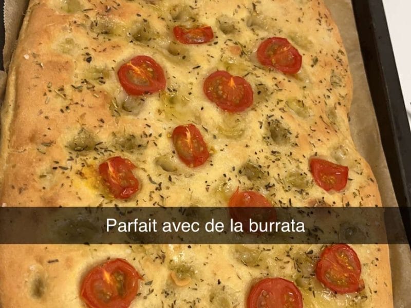 Cliquez pour zoomer ! Focaccia Thermomix par jeannemrcr