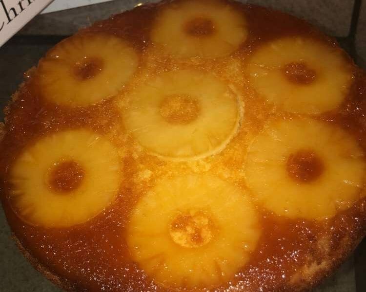 Cliquez pour zoomer ! Gâteau renversé à l’ananas Thermomix par madmuazel